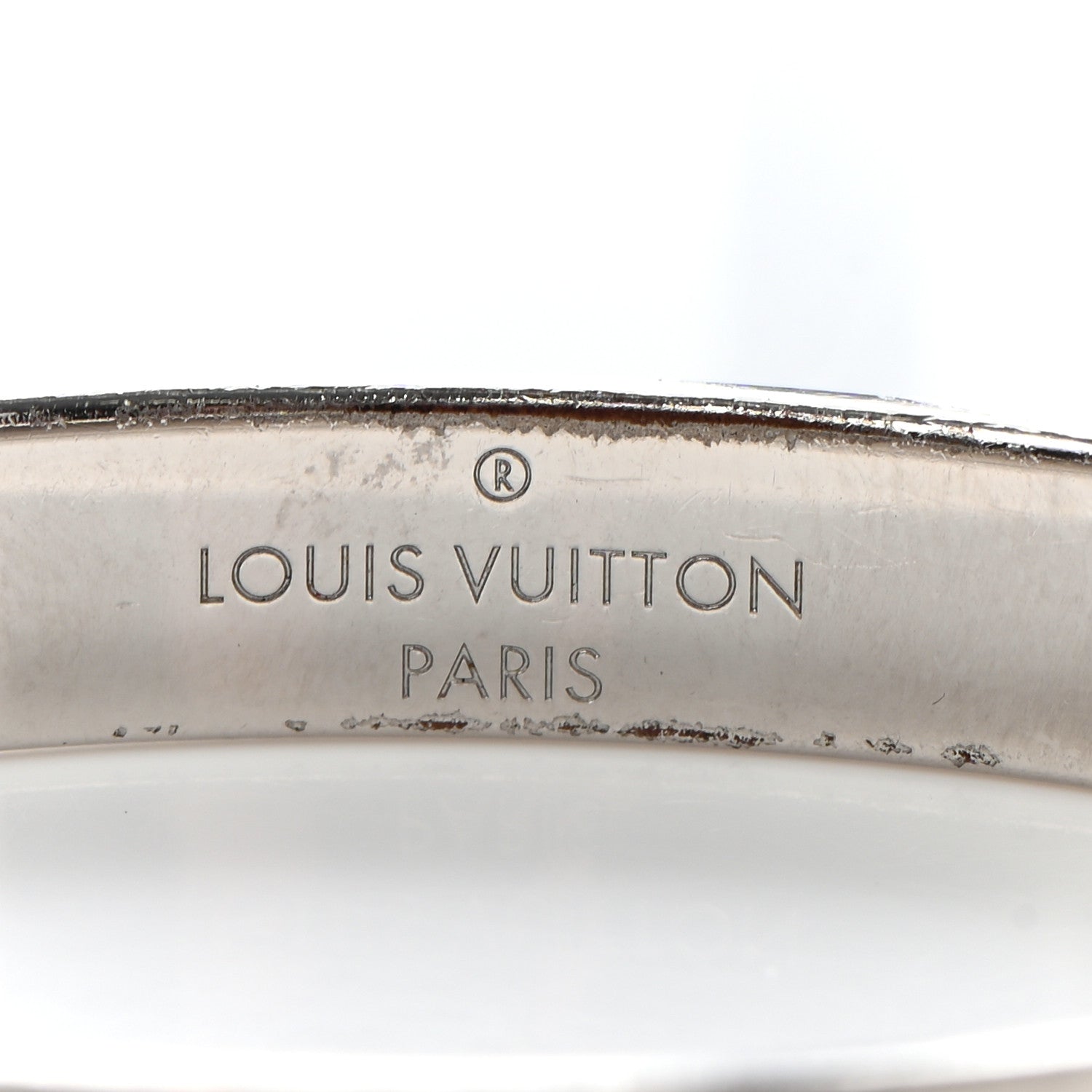 Louis Vuitton Palladium Monogram Nanogram Cuff S 5 of 7