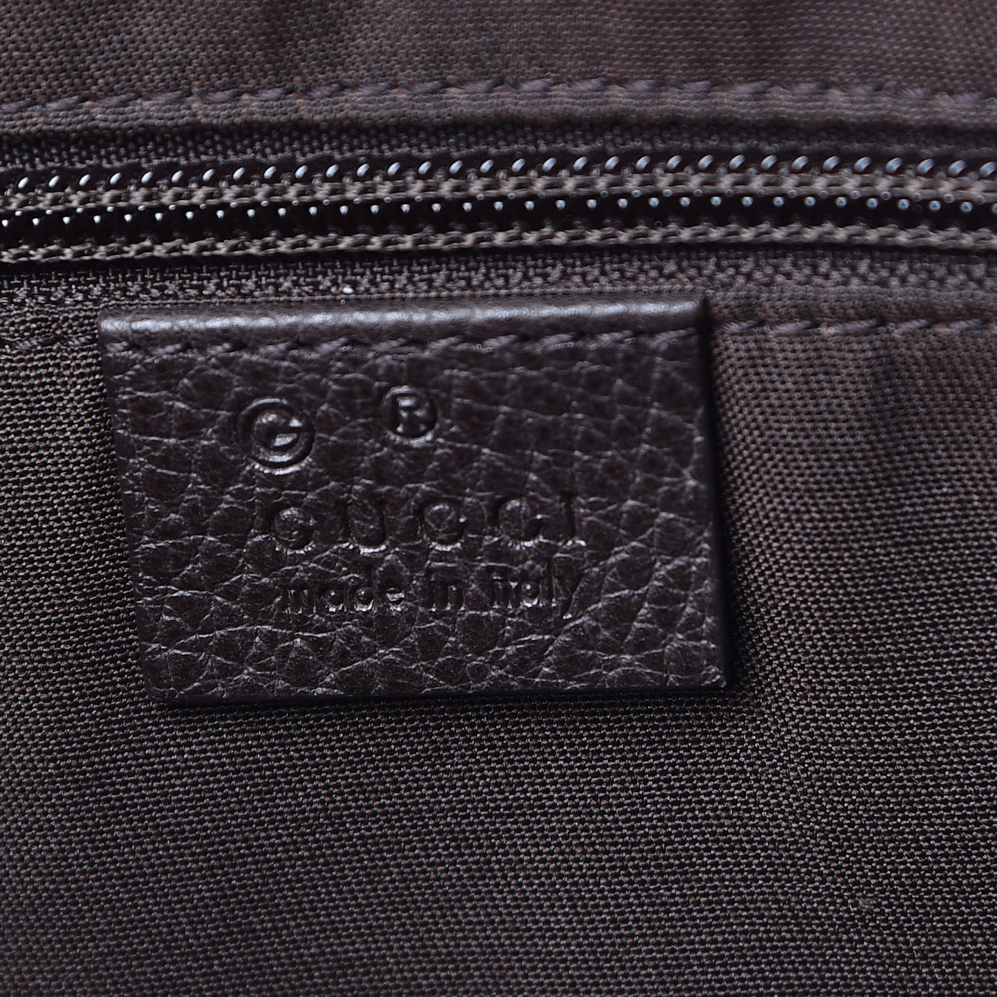 Monogram Messenger Bag Dark Brown