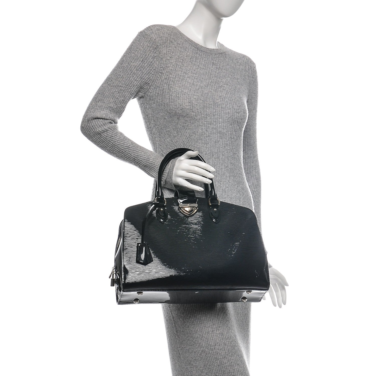 Louis Vuitton Electric Epi Pont-Neuf GM Black 2 of 9