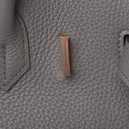 Hermes Togo Birkin 30 Etain 22 of 35