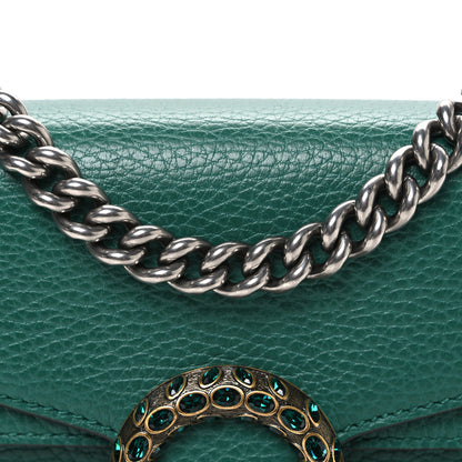Gucci Calfskin Mini Dionysus Shoulder Bag Emerald 7 of 9