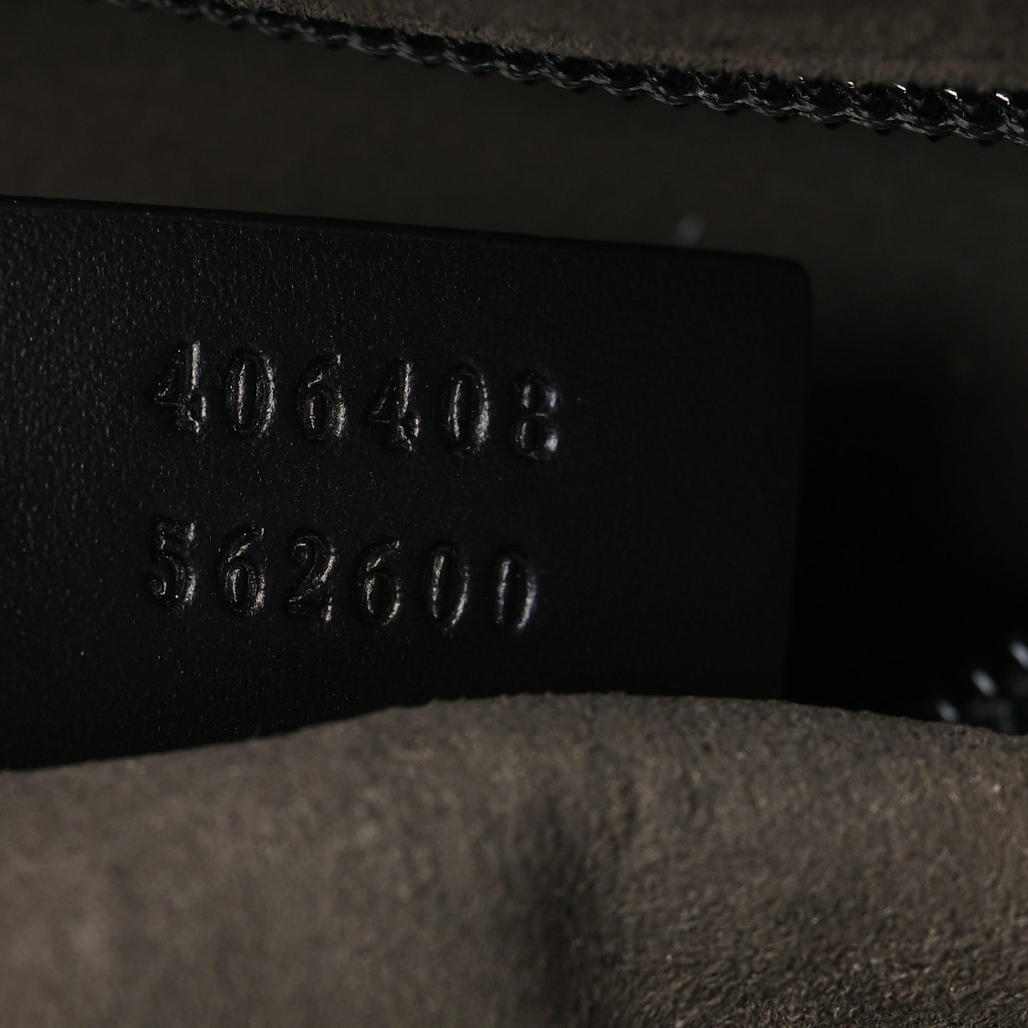 Guccissima Signature Medium Flat Messenger Bag Black