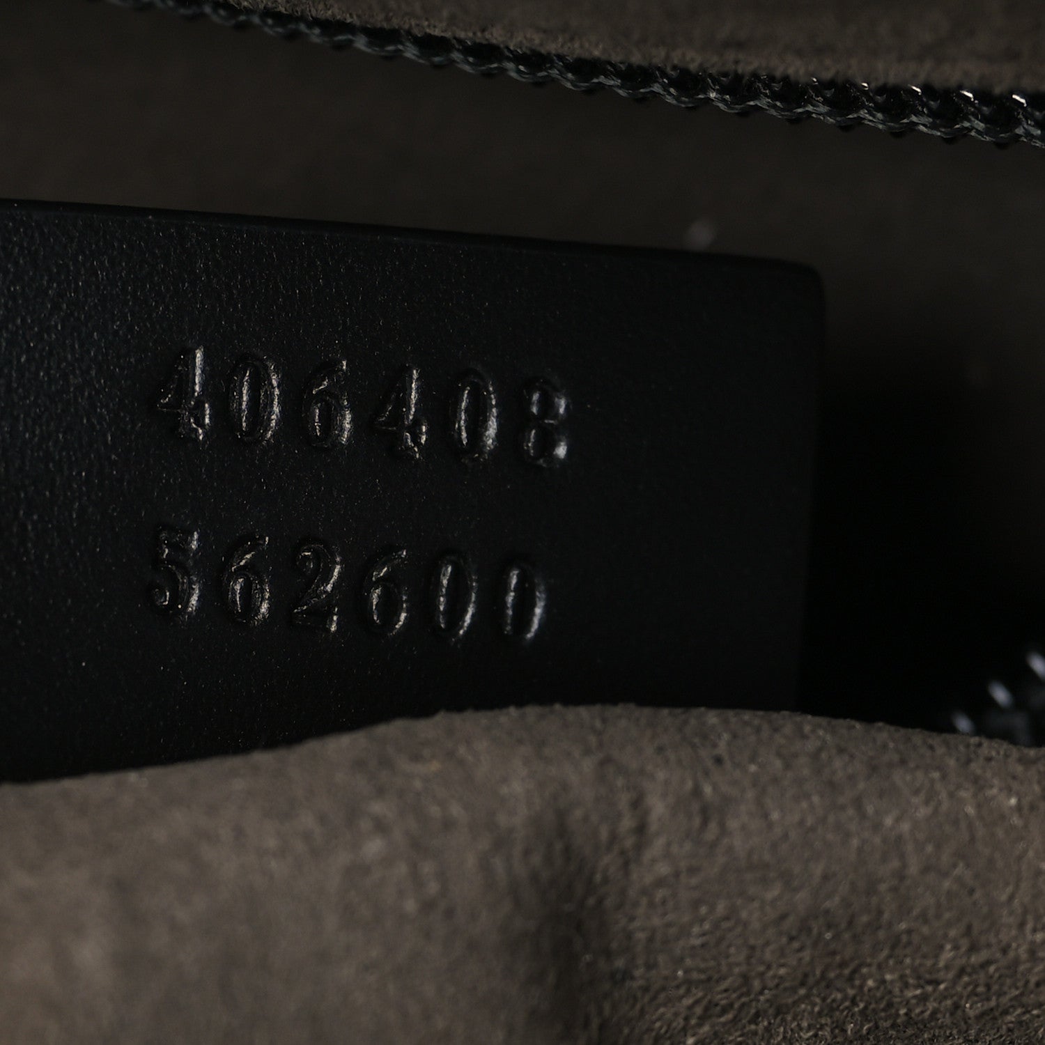 Gucci Guccissima Signature Medium Flat Messenger Bag Black 7 of 11