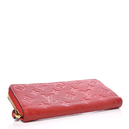 Louis Vuitton Empreinte Clemence Wallet Scarlet 4 of 8