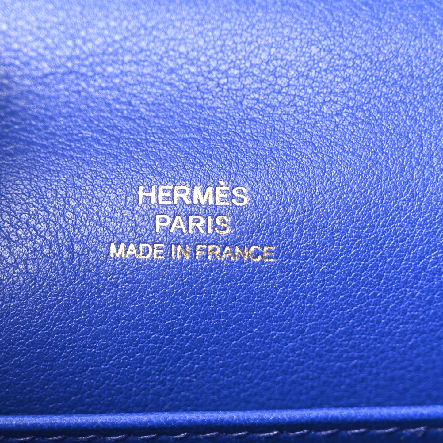 Swift Kelly Pochette Clutch Bleu Electrique