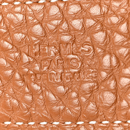 Hermes Box Togo 32mm H Belt 100 Black Gold 4 of 7