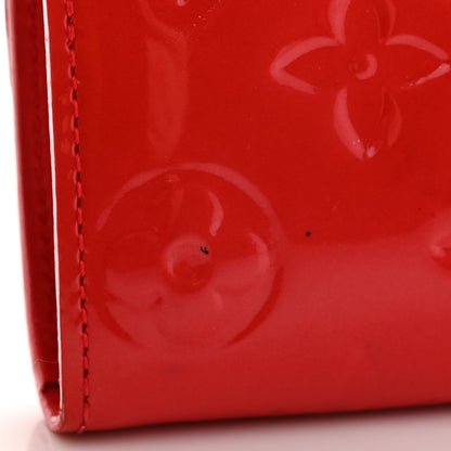 Louis Vuitton Vernis Sarah Wallet Rouge Grenadine 15 of 16
