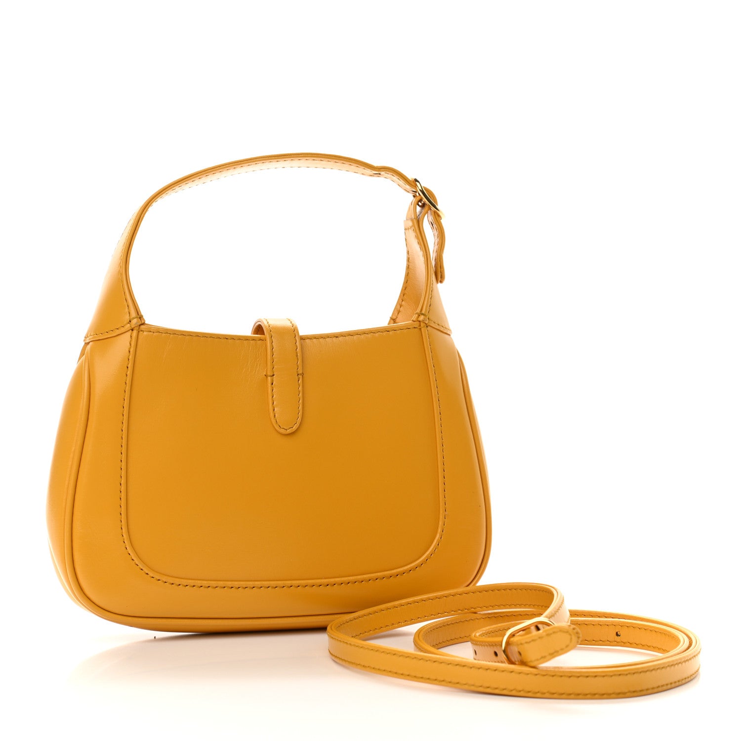 Gucci Boarded Dyana Lux Calfskin Mini Jackie 1961 Hobo Crop 3 of 11