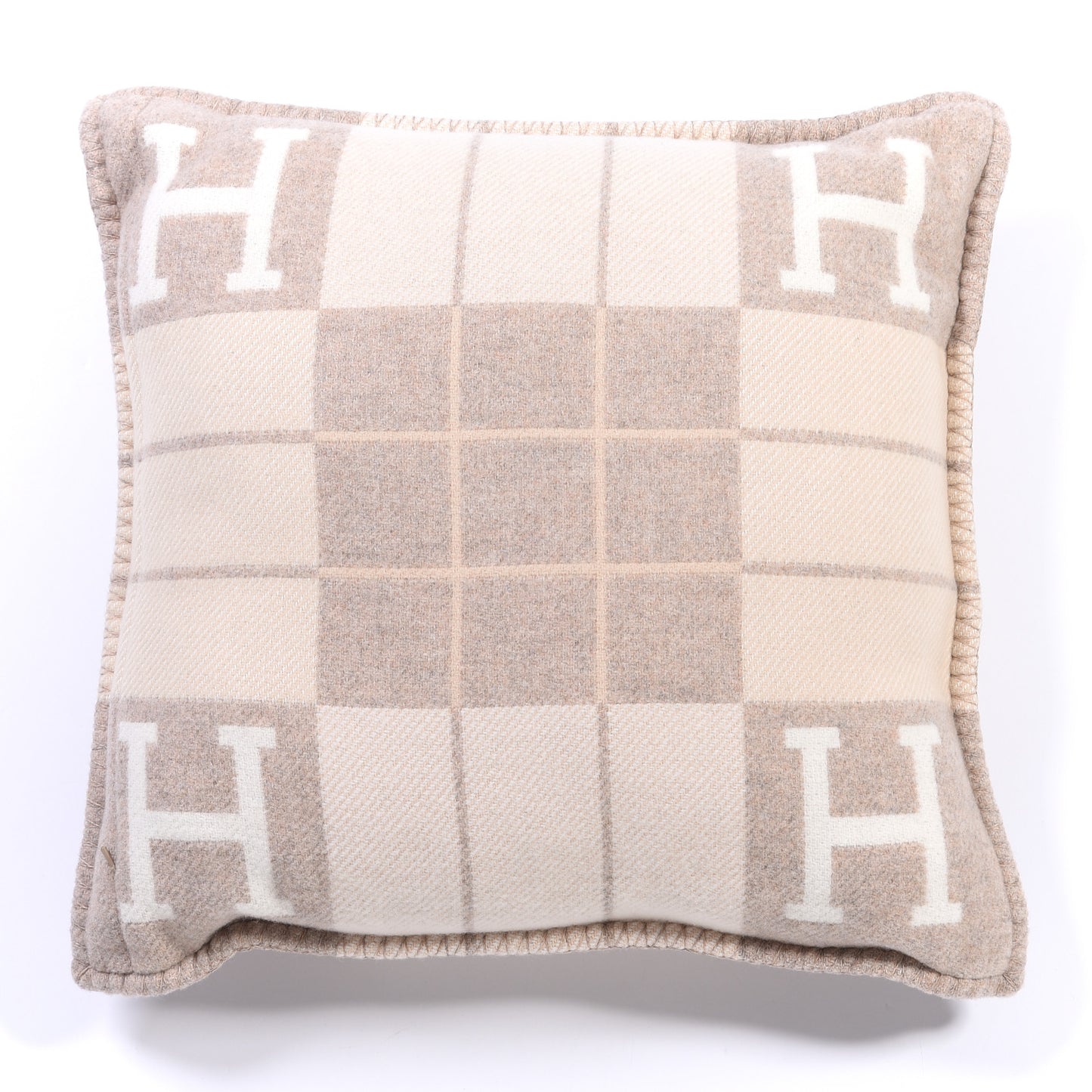 Wool Cashmere Avalon III Pillow PM Coco Camomille