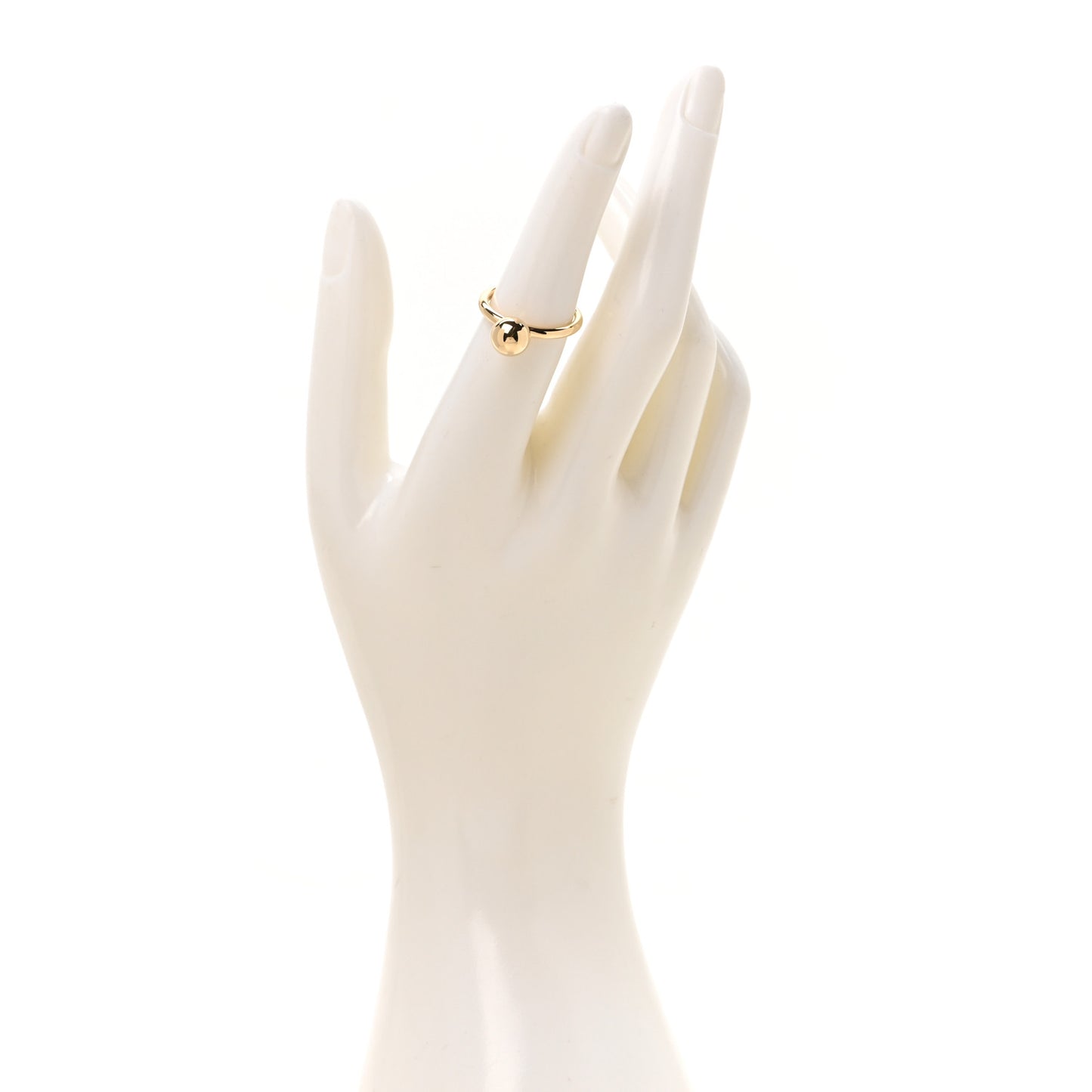 18K Yellow Gold 8mm Hardwear Ball Ring 52 6