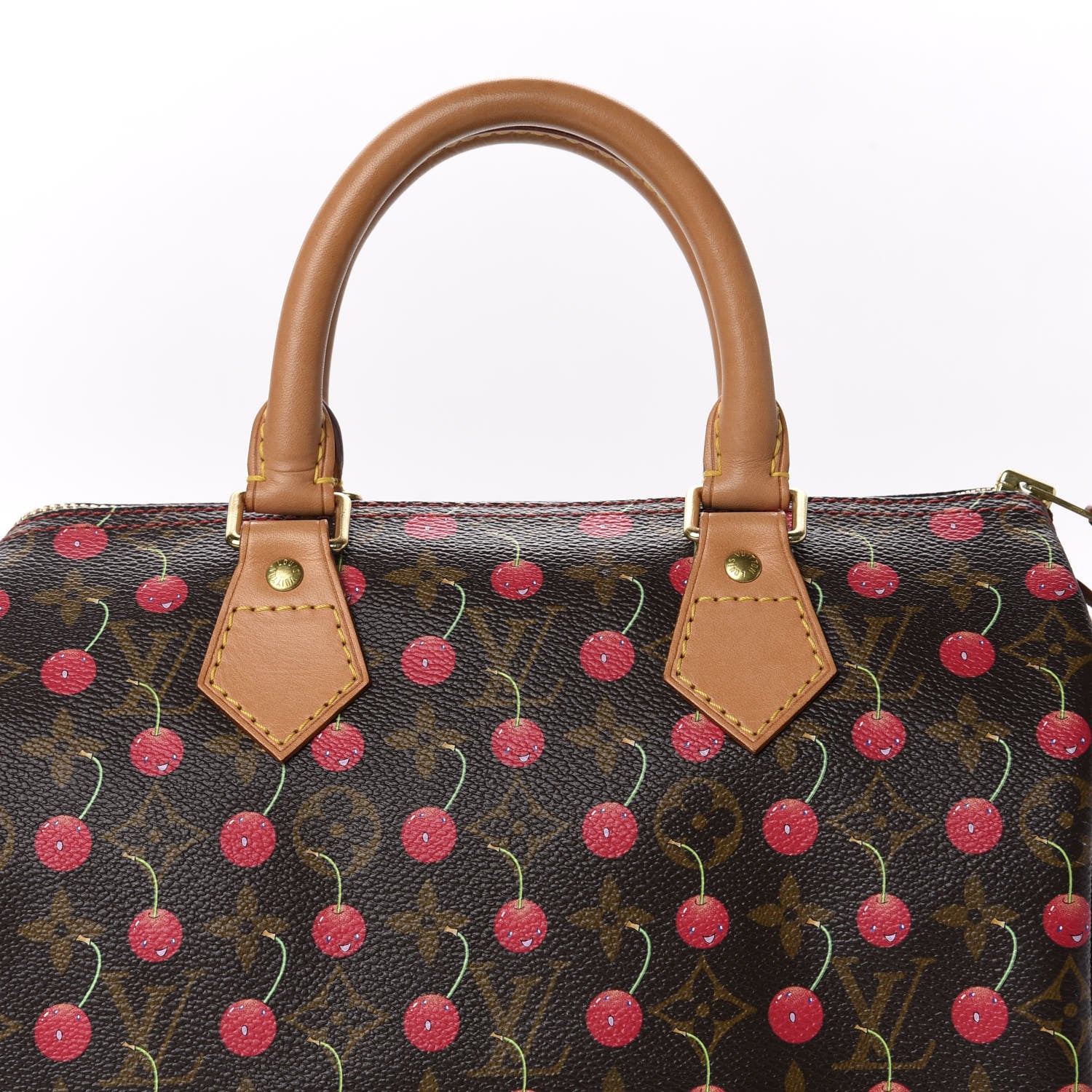 Louis Vuitton Monogram Cerises Speedy 25 9 of 10