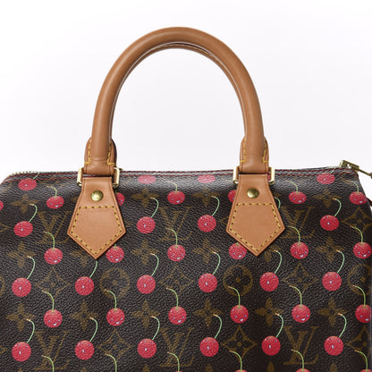 Louis Vuitton Monogram Cerises Speedy 25 9 of 10