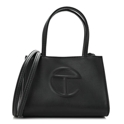 Telfar Vegan Leather Small Shopping Bag Black 1 of 10