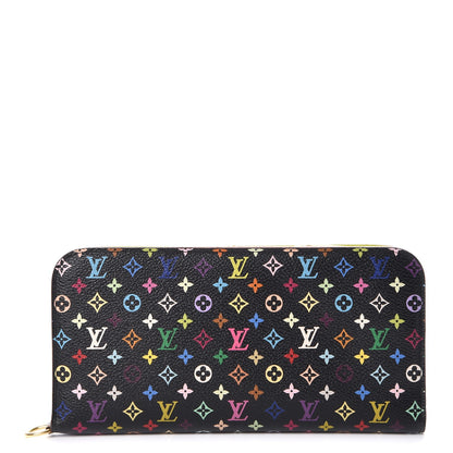 Louis Vuitton Monogram Multicolor Insolite Wallet Black Pistache 1 of 10