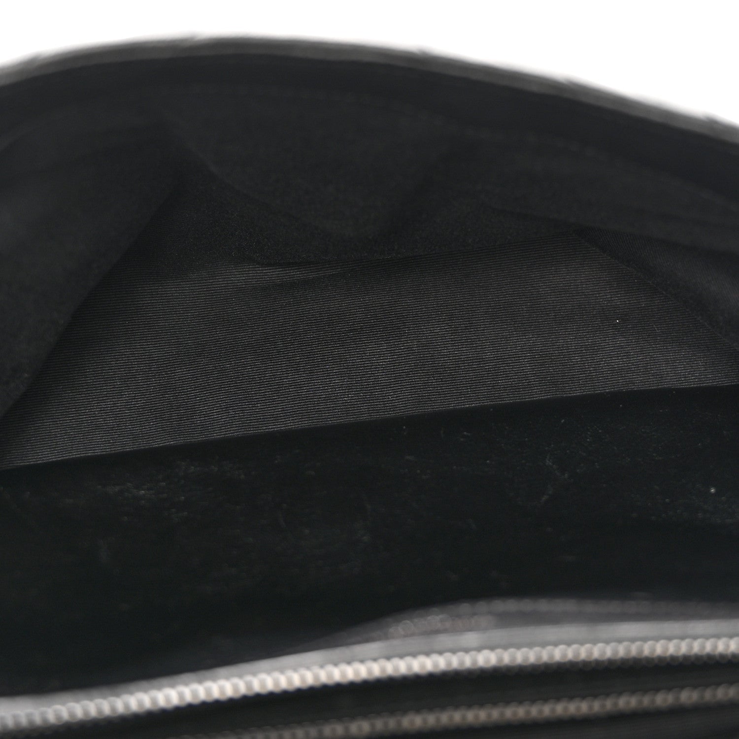 Saint Laurent Sheepskin Matelasse Chevron Monogram Monochrome Large College Satchel Black 5 of 14