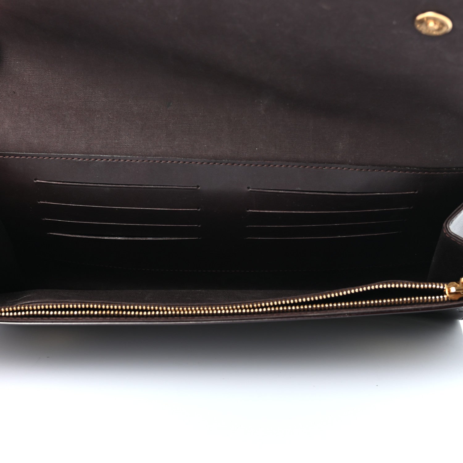 Louis Vuitton Vernis Robertson Clutch Amarante 4 of 6