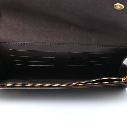 Louis Vuitton Vernis Robertson Clutch Amarante 4 of 6