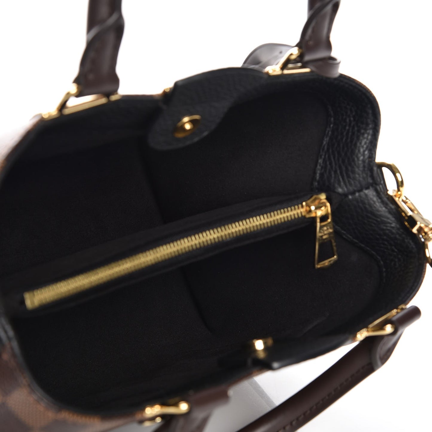 Damier Ebene Cuir Taurillon Brittany Black