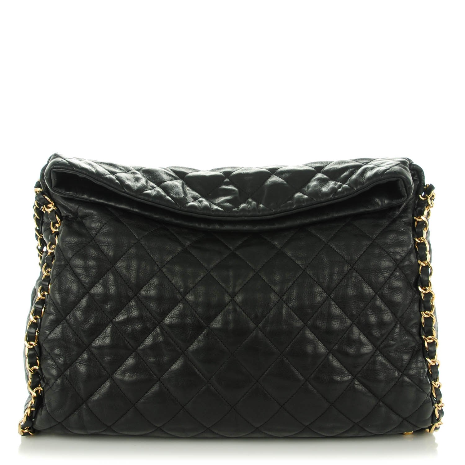Chanel Calfskin Quilted Large Chain Me Hobo Black 1 of 7