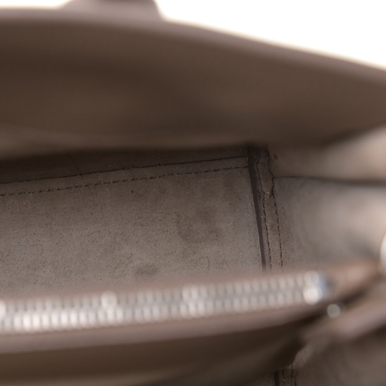 Saint Laurent Grained Calfskin Baby Sac De Jour Souple Taupe 11 of 13