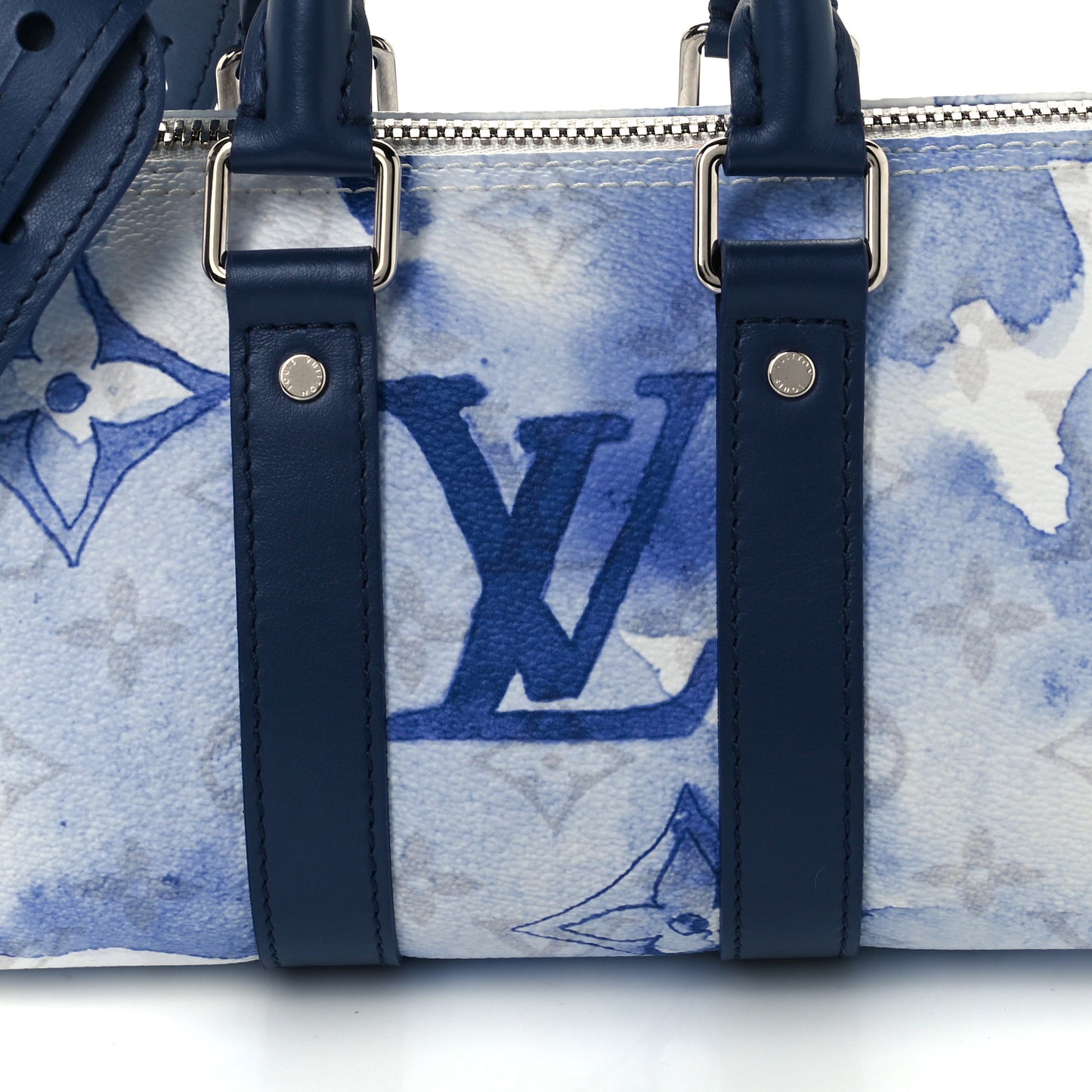 Monogram Watercolor Keepall XS Blue