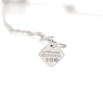 Chanel 18K White Gold Coco Crush Station Bracelet 3 of 5
