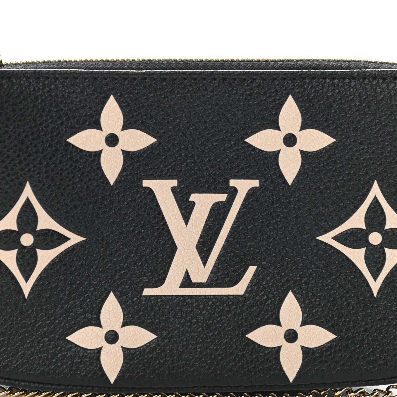 Louis Vuitton Empreinte Monogram Giant Mini Pochette Accessories Black 7 of 10