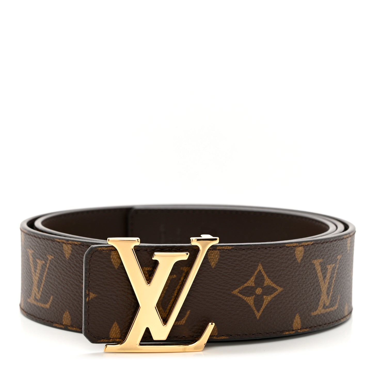 Calfskin Monogram 40mm LV Initiales Reversible Belt 100 40