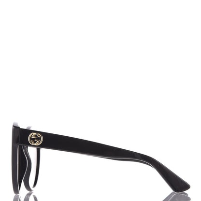 Gucci Round GG Sunglasses GG0028SA Black 2 of 7