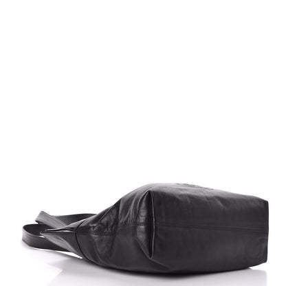 Chanel Lambskin CC Tote Black 4 of 17