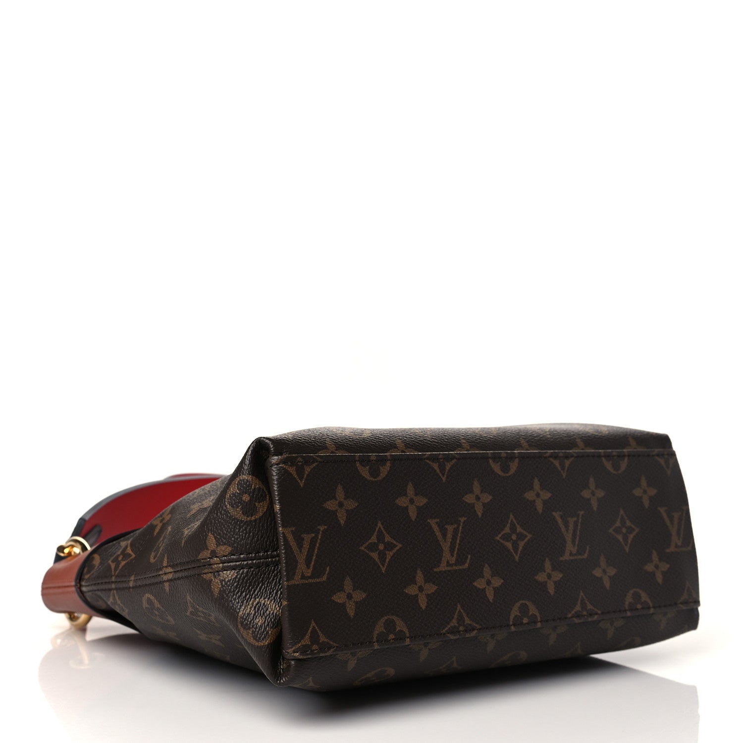 Louis Vuitton Monogram Tuileries Besace Caramel Rouge 4 of 10