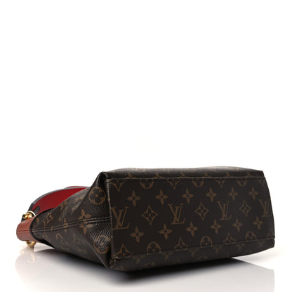 Louis Vuitton Monogram Tuileries Besace Caramel Rouge 4 of 10