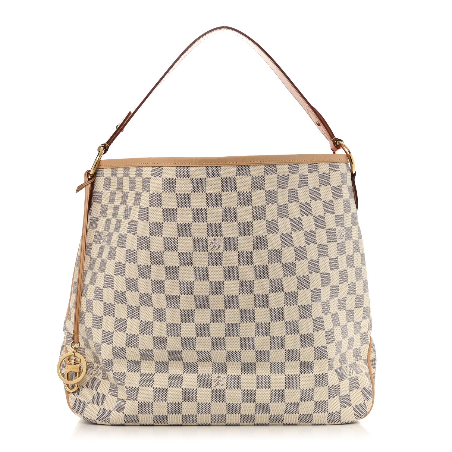 Louis Vuitton Damier Azur Delightful MM Pink 1 of 10