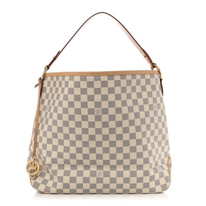 Louis Vuitton Damier Azur Delightful MM Pink 1 of 10