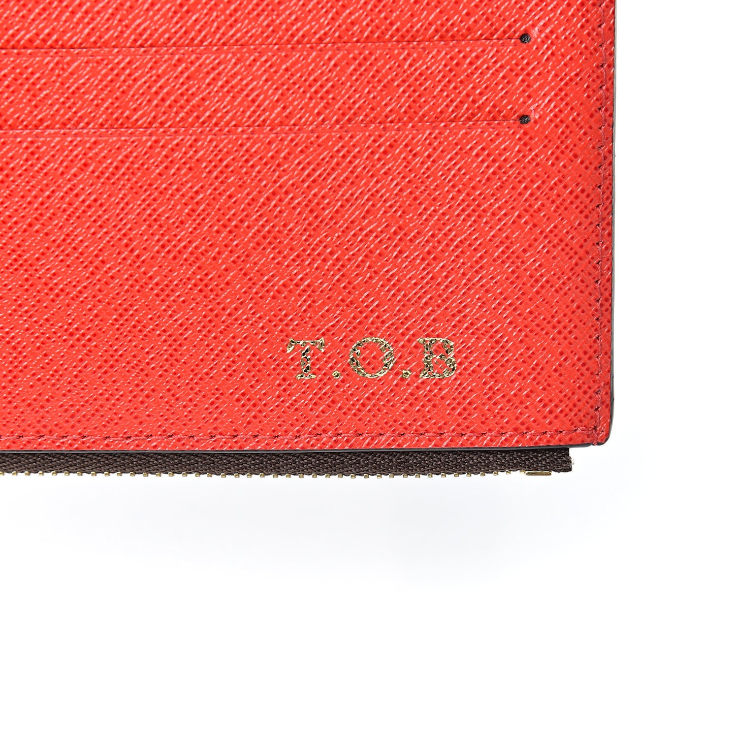 Monogram Adele Wallet Coquelicot
