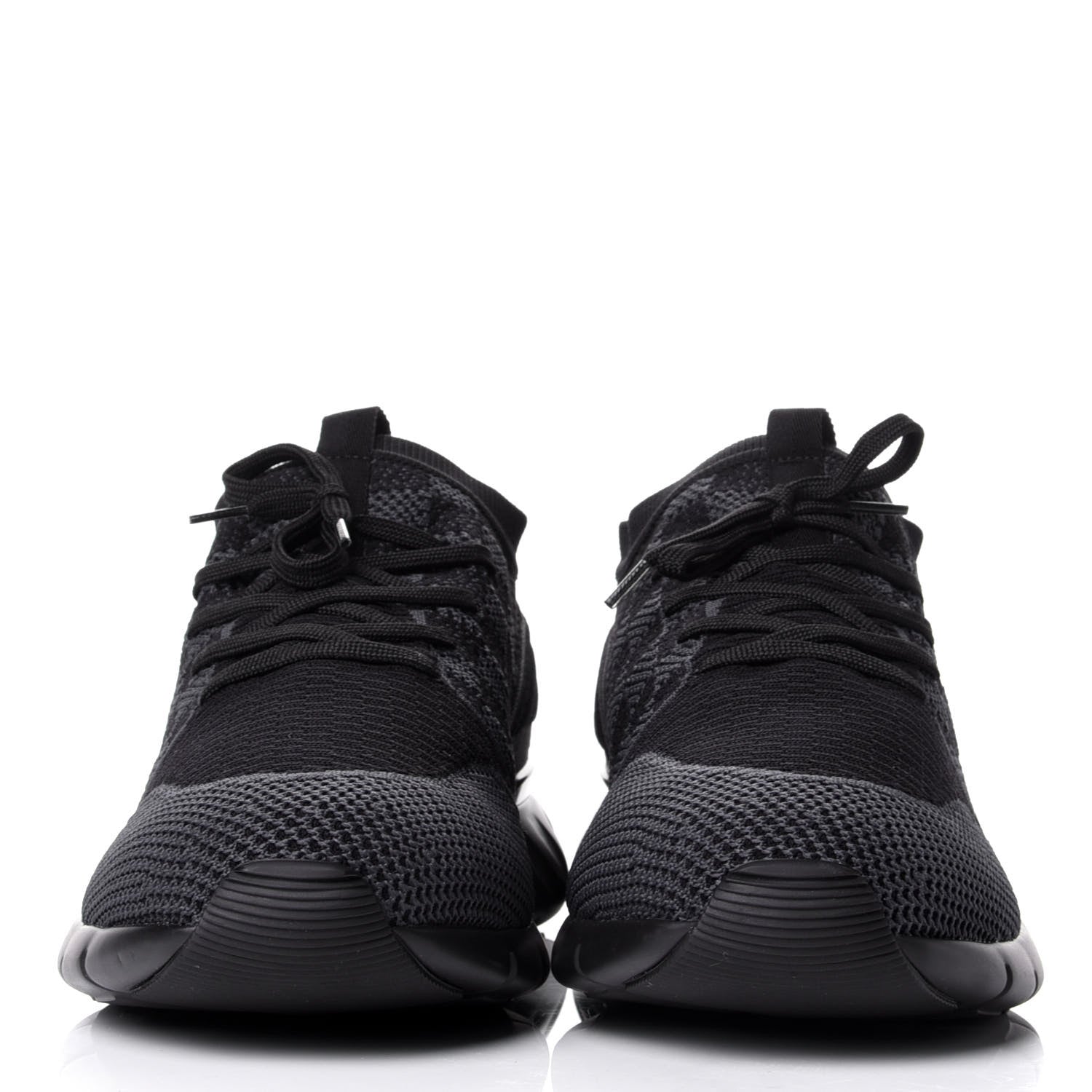 Louis Vuitton Knit Damier Fastlane Sneakers 10.5 Graphite 2 of 11