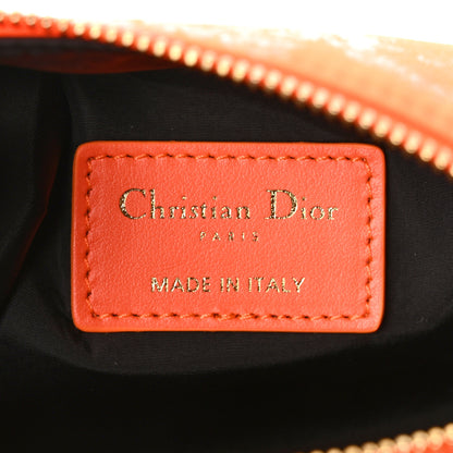 Christian Dior Technical Fabric Toile De Jouy DiorTravel Nomad Pouch Orange 6 of 8