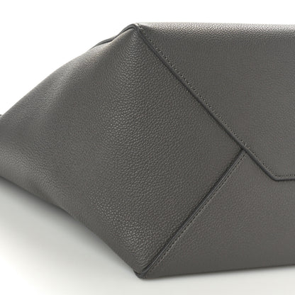 Celine Soft Grained Calfskin Small Belt Cabas Phantom Medium Grey 8 of 9