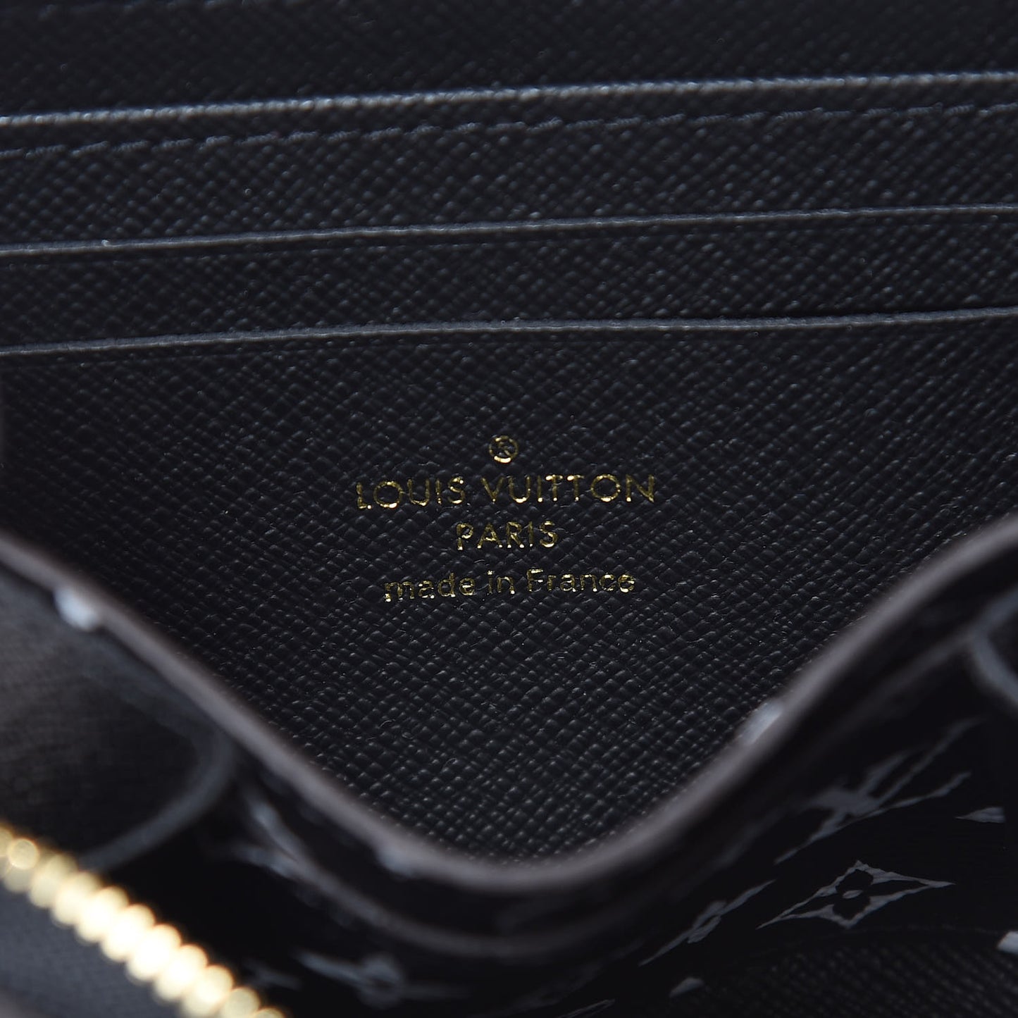 Monogram Giant Jungle Zippy Coin Purse Black