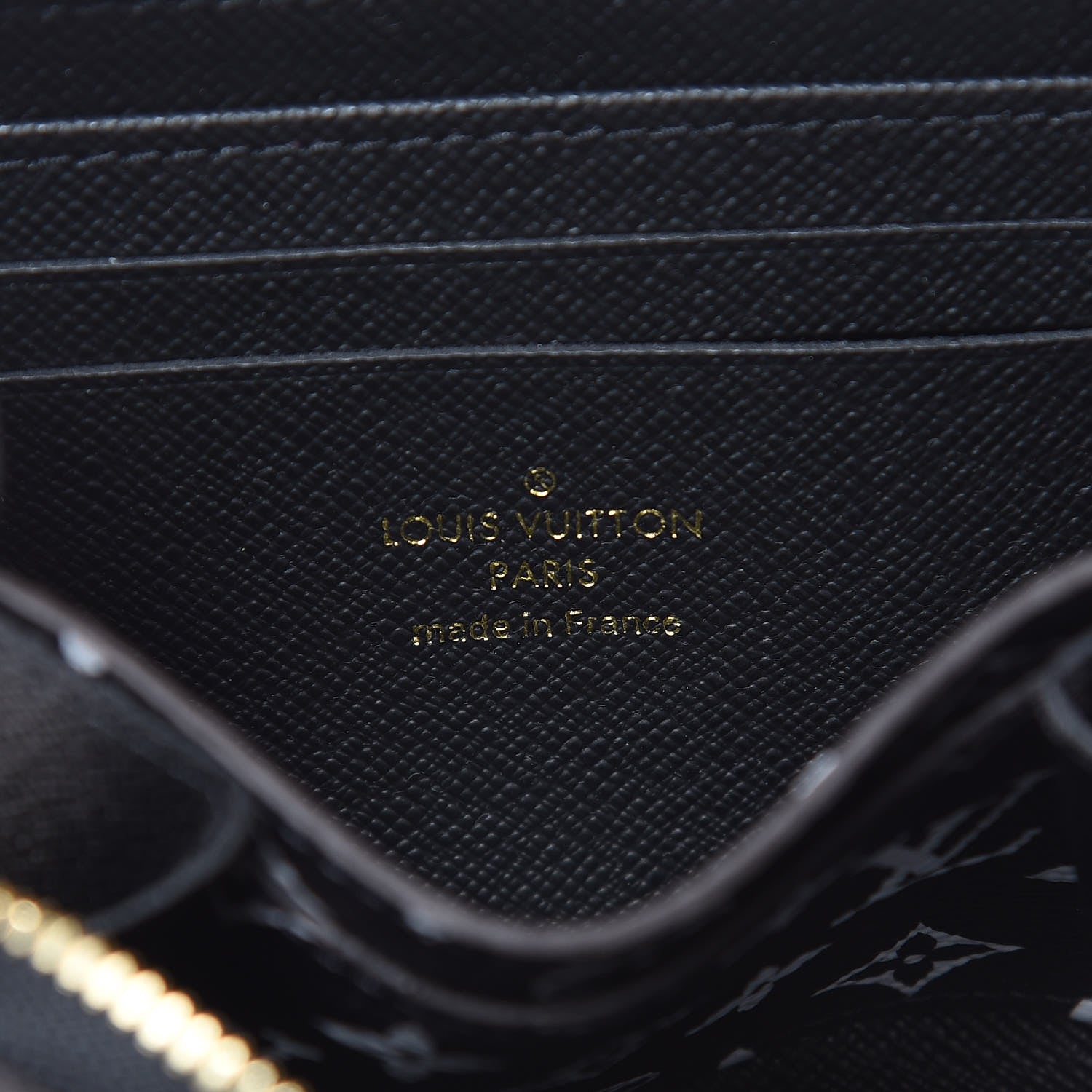 Louis Vuitton Monogram Giant Jungle Zippy Coin Purse Black 6 of 8