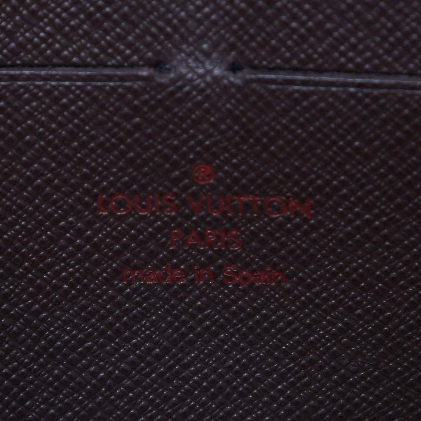 Damier Ebene Zippy Wallet