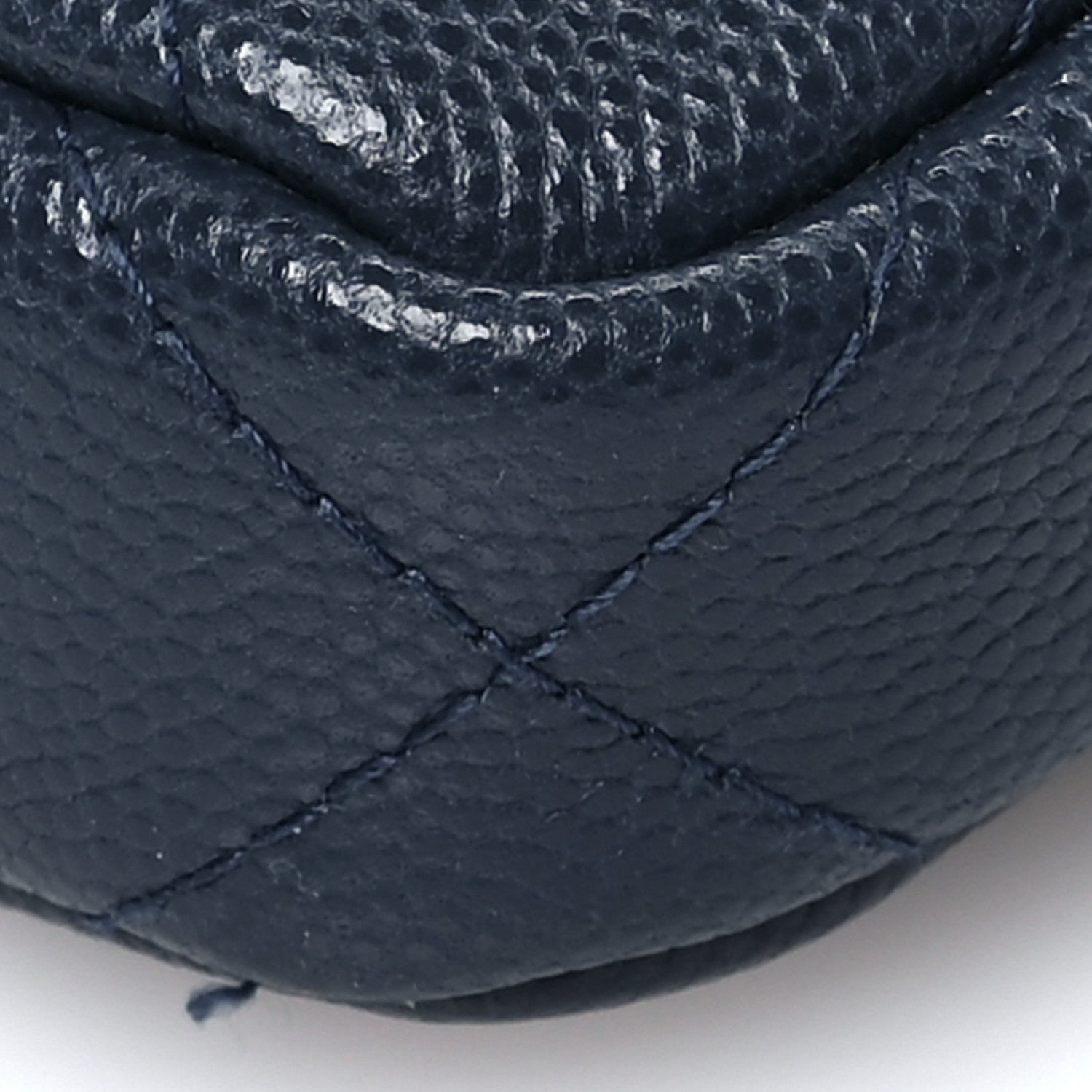 Chanel Caviar Quilted Small Clutch With Chain Blue 11 of 11