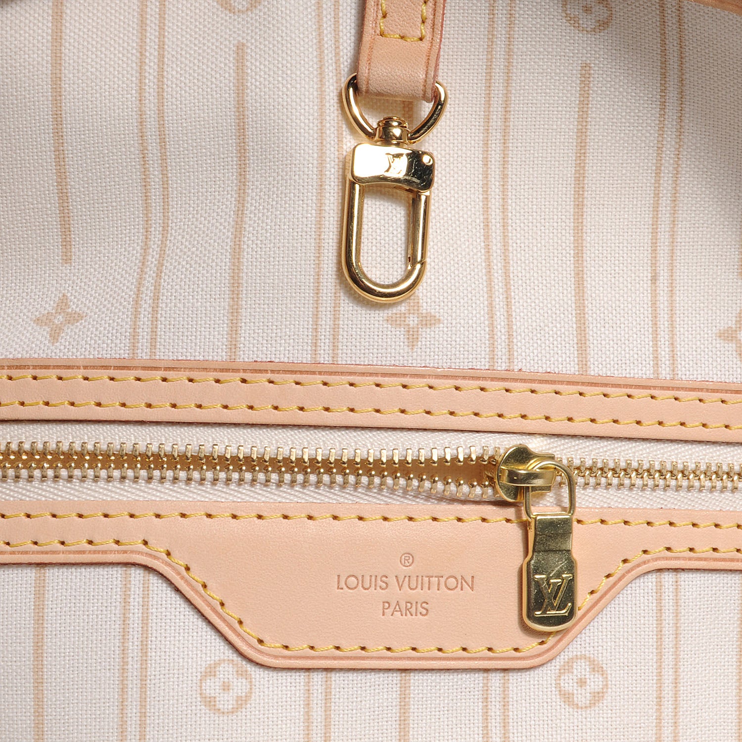 Louis Vuitton Damier Azur Neverfull GM 7 of 8