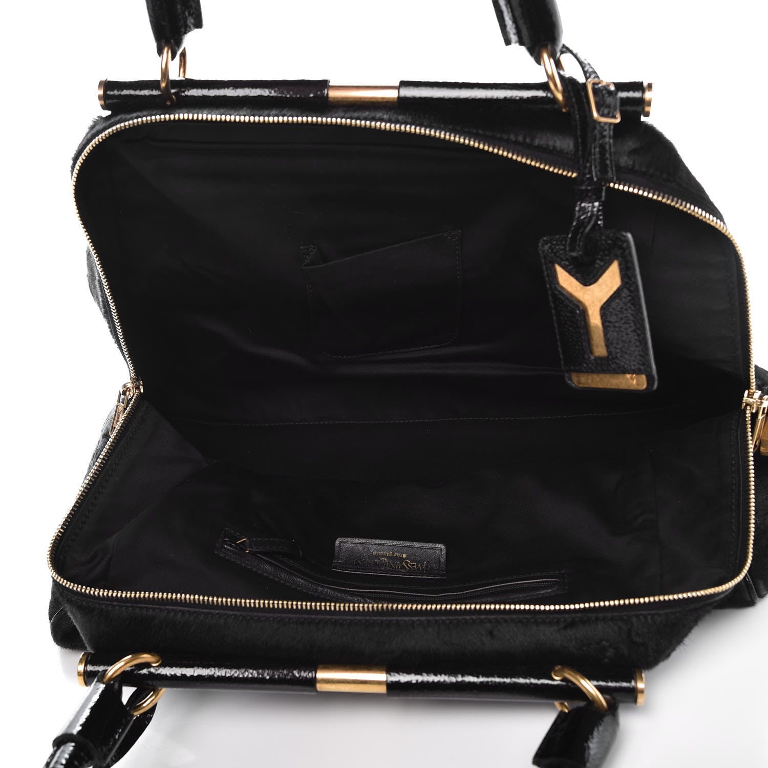 Saint Laurent Fur Medium Majorelle Black 5 of 7