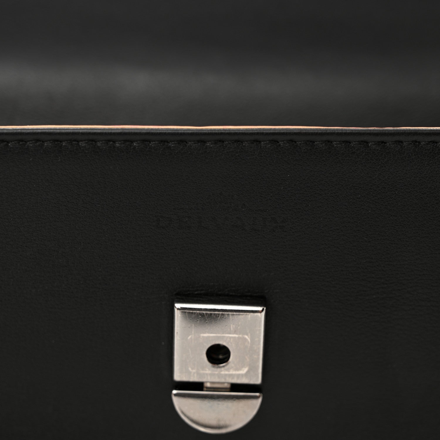 Delvaux Calfskin MM Tempete Satchel Black 7 of 12