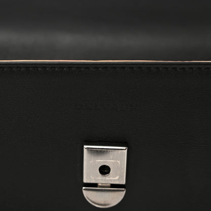 Delvaux Calfskin MM Tempete Satchel Black 7 of 12