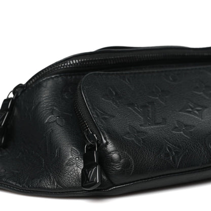 Louis Vuitton Monogram Shadow Rush Bumbag Black 8 of 9