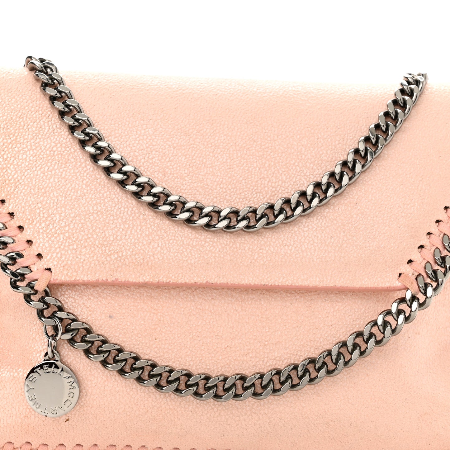 Shaggy Deer Mini Falabella Crossbody Bag Powder
