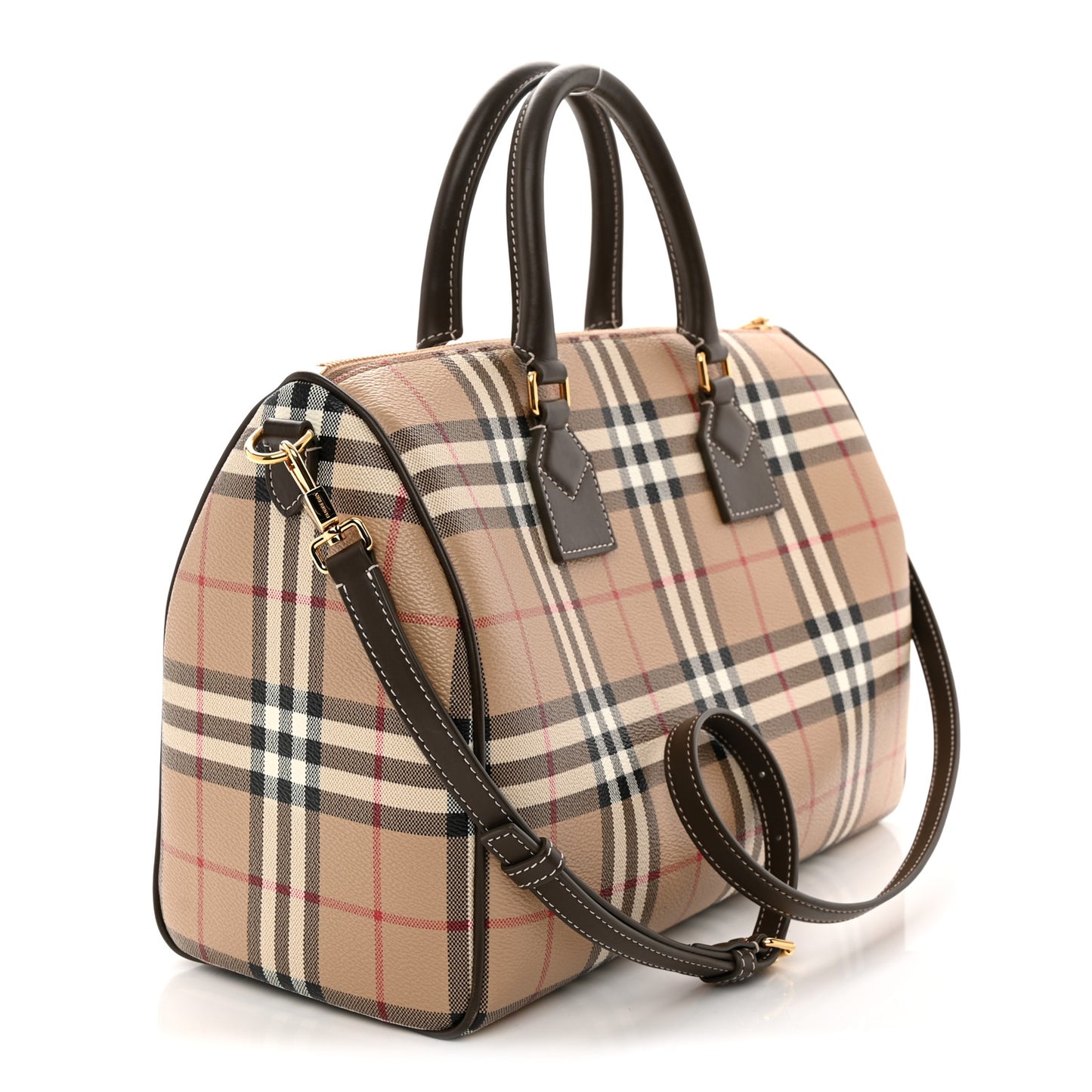 Horseferry Check Medium Bowling Bag Military
