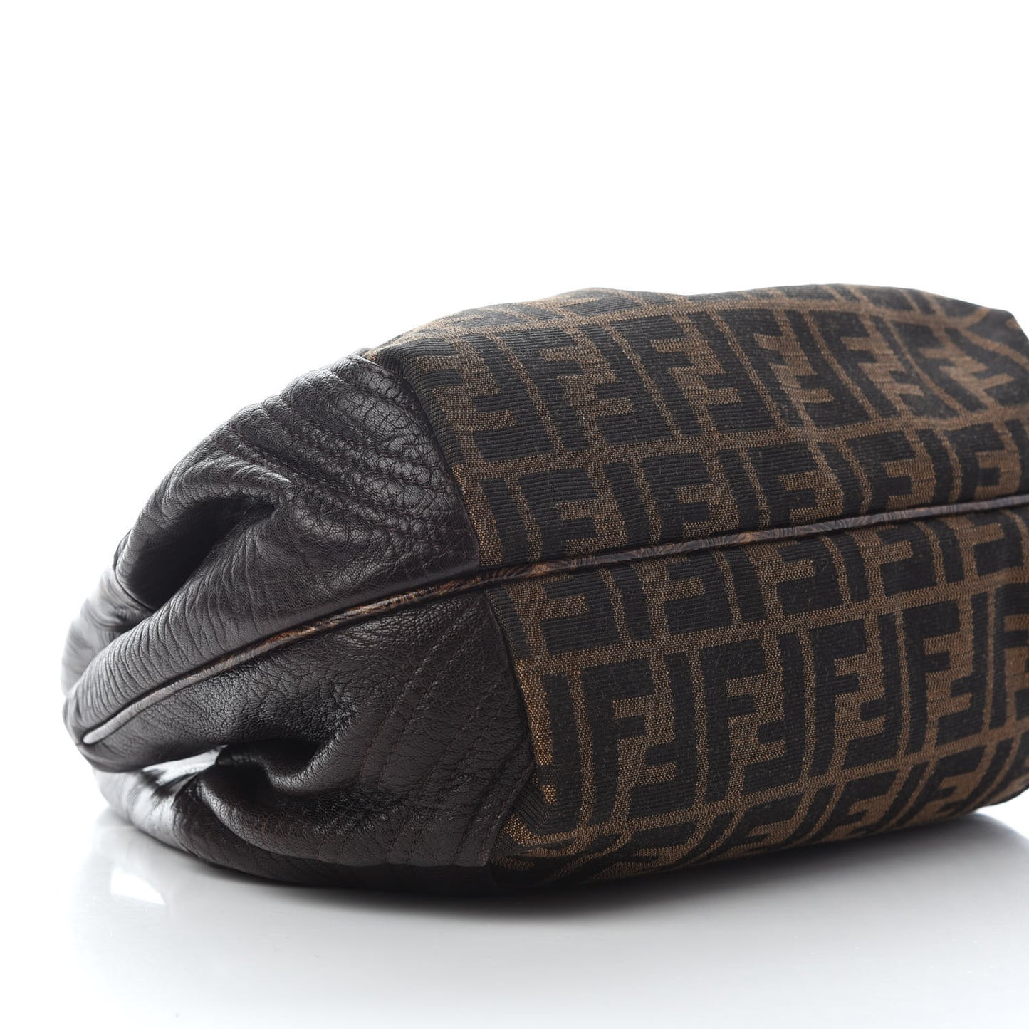 Zucca Nappa Nuvolata Vitello Tortuga Small Spy Tobacco Moro